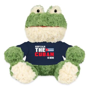 Keep Calm The Cuban is Here Kuba - MiniFeet® Frosch Torge - French Navy - Vorne