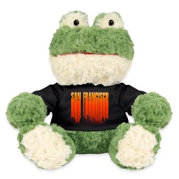 San Francisco Skyline Gradient - MiniFeet® Frosch Torge - Schwarz - Vorne