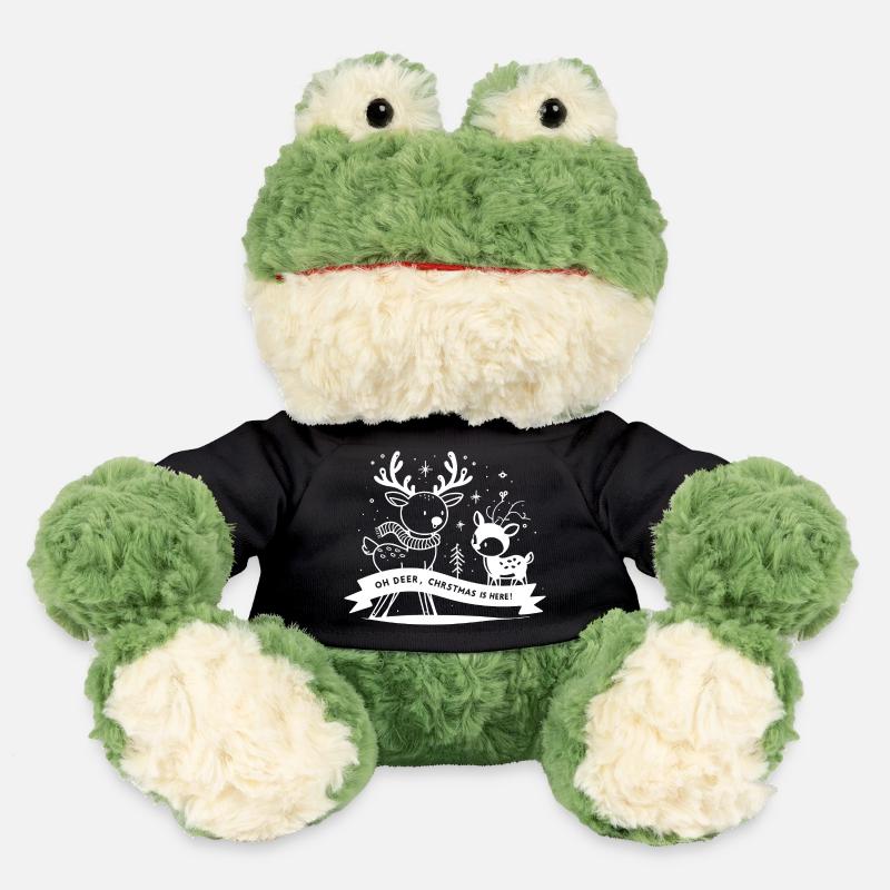 Oh Deer Christmas is Here! - MiniFeet® Frog Torge - black