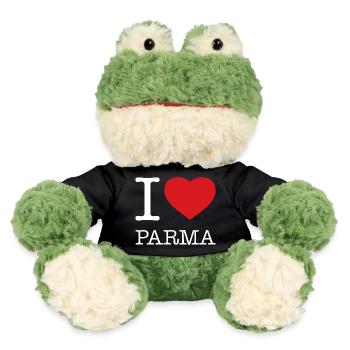 I LOVE PARMA - MiniFeet® Frosch Torge - Schwarz - Vorne