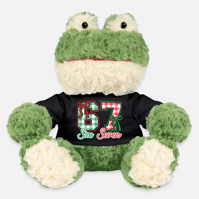 Festive 67 Gingham Bows - MiniFeet® Frog Torge - black