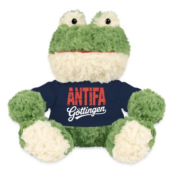 Antifa Göttingen - Antifaschistischer Merch - MiniFeet® Frosch Torge - French Navy - Vorne