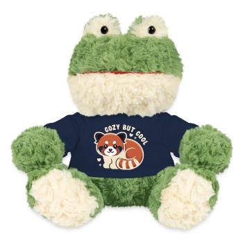 Kuscheliger Roter Panda CUTE BUT COOL - MiniFeet® Frosch Torge - French Navy - Vorne