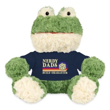 Les papas ringards créent un personnage de jeu de rôle sur table Geek Life - Grenouille Torge MiniFeet® - bleu marine - Devant