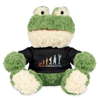 Development of a pizza lover - MiniFeet® Frog Torge - black - Front