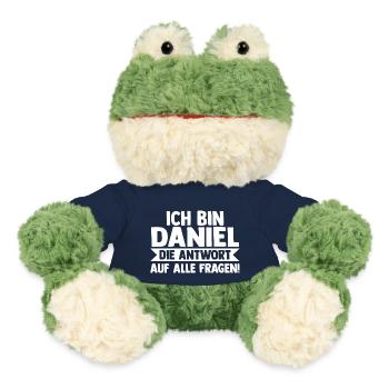 First name Daniel - MiniFeet® Frog Torge - french navy - Front