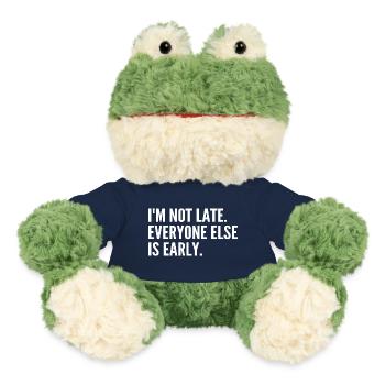 I'm not late, the others are ahead - MiniFeet® Frog Torge - french navy - Front