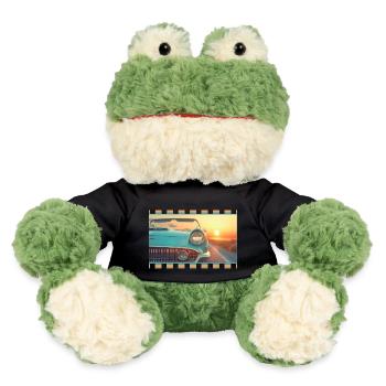 Cabriolet rétro dans un coucher de soleil cinématographique - Grenouille Torge MiniFeet® - noir - Devant