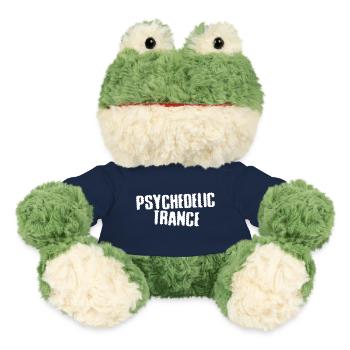 PsychoTrance Distressed Typography - MiniFeet® Frog Torge - french navy - Front