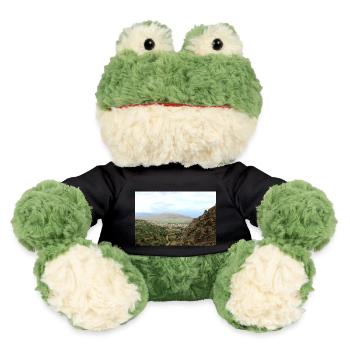 Montagnes de montagne Paysage de montagne Poster - Grenouille Torge MiniFeet® - noir - Devant