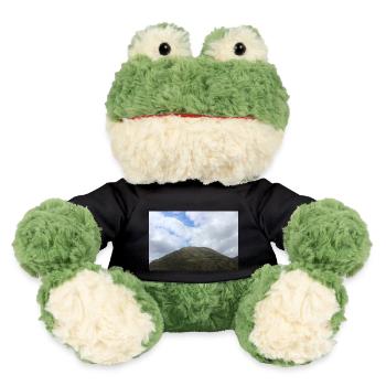 Montagnes de montagne Paysage de montagne Poster - Grenouille Torge MiniFeet® - noir - Devant