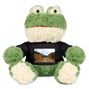 Montagnes de montagne Paysage de montagne Poster - Grenouille Torge MiniFeet® - noir - Devant