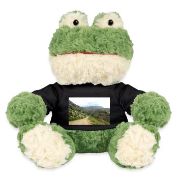 Montagnes de montagne Paysage de montagne Poster - Grenouille Torge MiniFeet® - noir - Devant