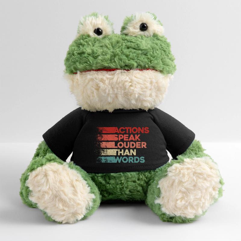 Les actions sont plus éloquentes que les mots - Motivation Gift Grenouille Torge MiniFeet®
