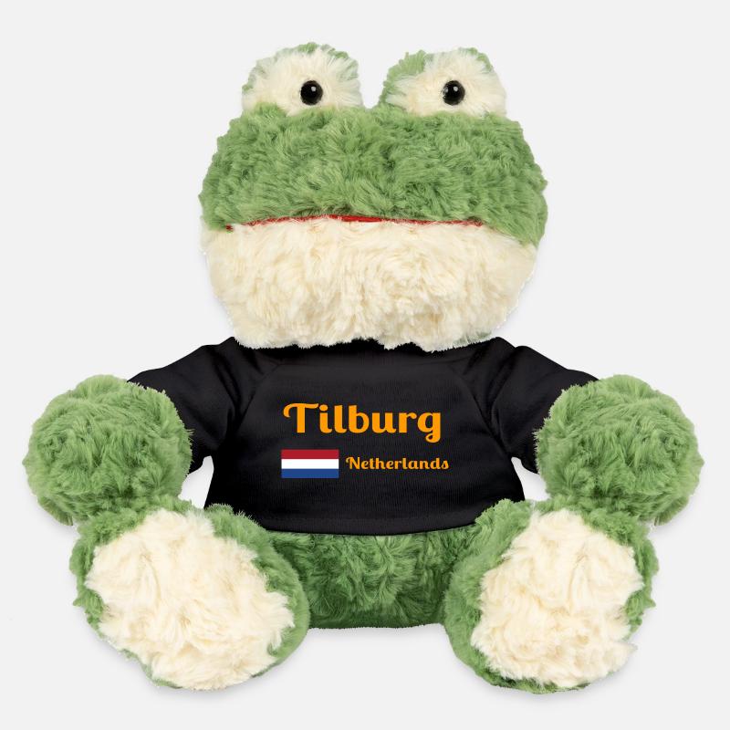 Tilburg, Pays-Bas- Imprimés élégants - Grenouille Torge MiniFeet® - noir