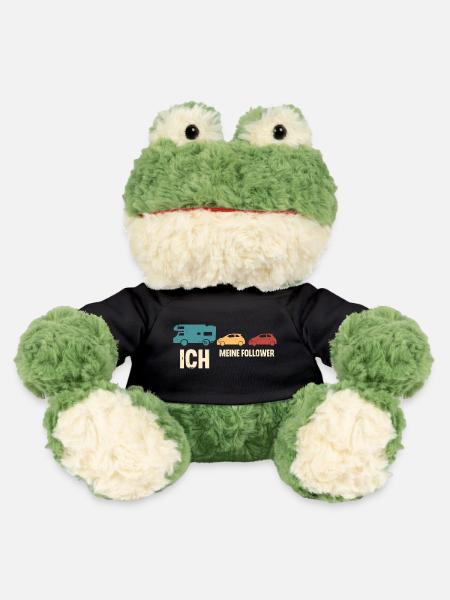 Camping Camper Wohnmobil - MiniFeet® Frosch Torge - Schwarz