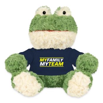 Mon équipe familiale dit - Grenouille Torge MiniFeet® - bleu marine - Devant