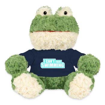 I Can't I Have Swimming Lustig Schwimmer Ausrede - MiniFeet® Frosch Torge - French Navy - Vorne