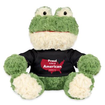 Proud to be American Independence Day - MiniFeet® Frog Torge - black - Front