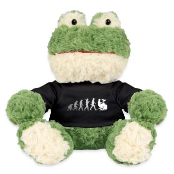 Evolution of Drums Drummer Shirt - MiniFeet® Frog Torge - black - Front
