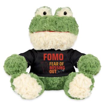 Typographie de la falaise du FOMO Club - Grenouille Torge MiniFeet® - noir - Devant