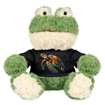 Tortue marine - Grenouille Torge MiniFeet® - noir - Devant