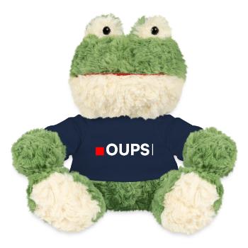 OOPS | Minimalist funny reaction - MiniFeet® Frog Torge - french navy - Front