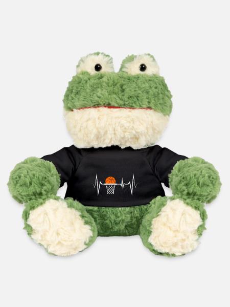 Basketball Basketballer Herzschlag - MiniFeet® Frosch Torge - Schwarz