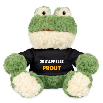 Je s'appelle prout - Grenouille Torge MiniFeet® - noir - Devant