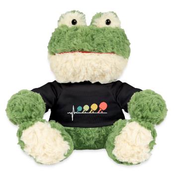Tischtennis Herzschlag - MiniFeet® Frosch Torge - Schwarz - Vorne