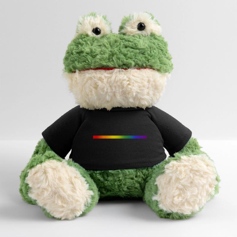 SUBTLE DELICATE LGBTQIA + GAY GRADIENT FLAG MiniFeet® Frog Torge