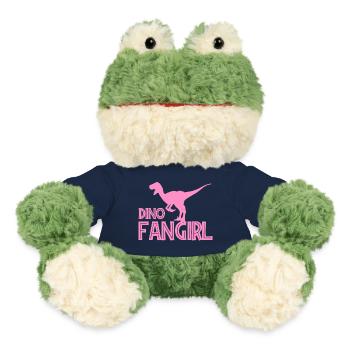 Dino Fangirl | Fille Fan de Dinosaures - Grenouille Torge MiniFeet® - bleu marine - Devant