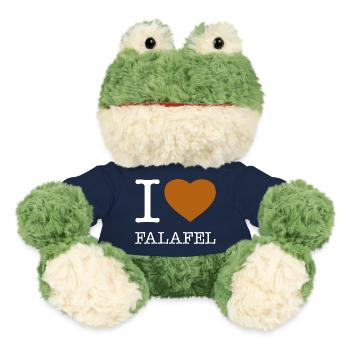 J’ADORE LES FALAFELS - Grenouille Torge MiniFeet® - bleu marine - Devant