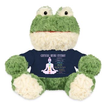Kristall Reiki Energie Chakra Reiki Yoga - MiniFeet® Frosch Torge - French Navy - Vorne