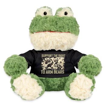 Soutenez le droit d’armer les ours - Funny Gun Memes - Grenouille Torge MiniFeet® - noir - Devant