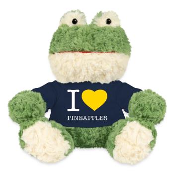 I LOVE PINEAPPLES - MiniFeet® Frosch Torge - French Navy - Vorne