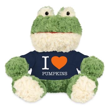 I LOVE PUMPKINS Kürbis Kürbisse - MiniFeet® Frog Torge - french navy - Front