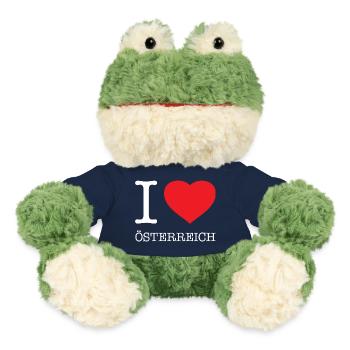 I LOVE ÖSTERREICH Austria - MiniFeet® Frosch Torge - French Navy - Vorne