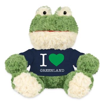 I LOVE GREENLAND Grönland - MiniFeet® Frosch Torge - French Navy - Vorne
