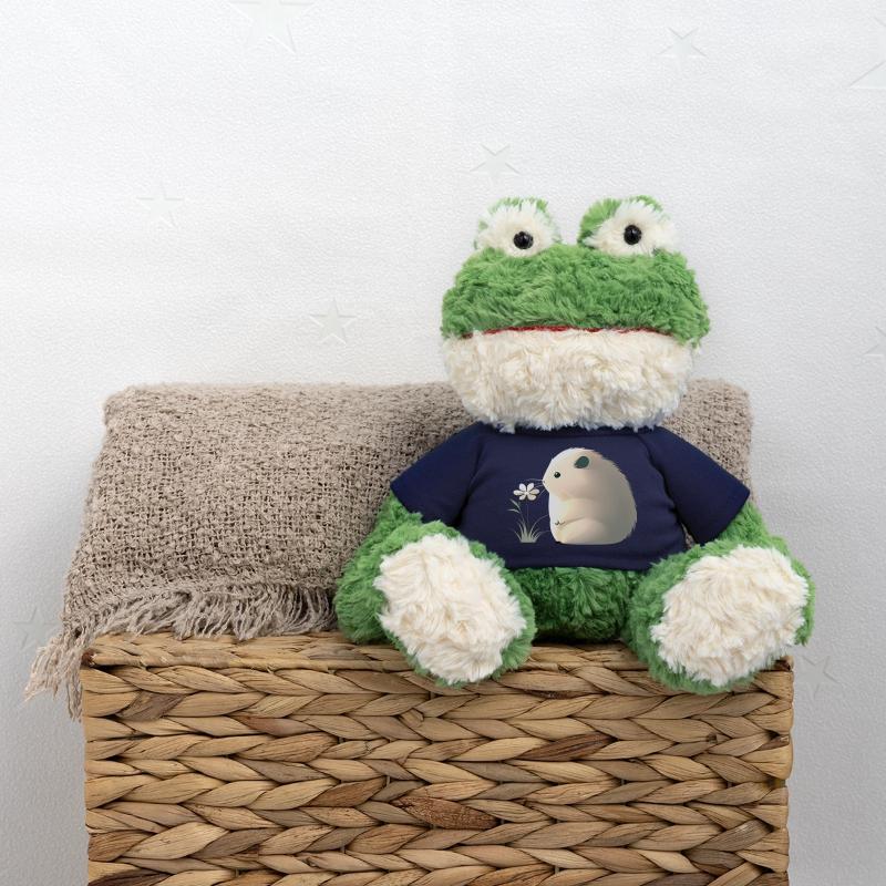 Mignon hamster avec fleur Grenouille Torge MiniFeet®