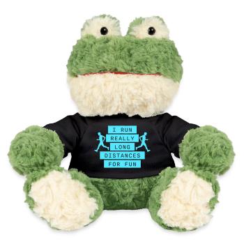 Je cours de très longues distances pour un marathon amusant - Grenouille Torge MiniFeet® - noir - Devant