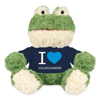 I LOVE LILLEHAMMER - MiniFeet® Frosch Torge - French Navy - Vorne