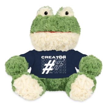 Creator-Hashtag-Typografie - MiniFeet® Frosch Torge - French Navy - Vorne