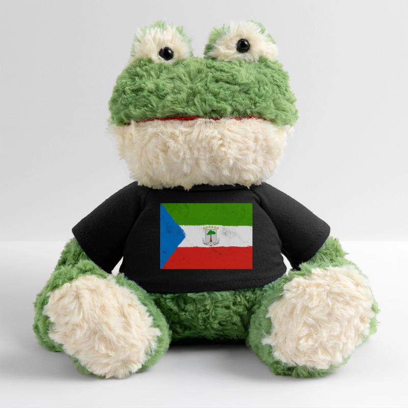 Drapeau de la Guinée équatoriale – Identité tropicale Grenouille Torge MiniFeet®