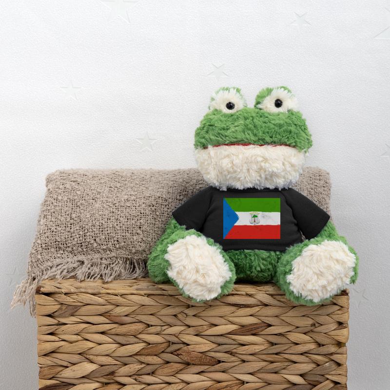 Drapeau de la Guinée équatoriale – Identité tropicale Grenouille Torge MiniFeet®