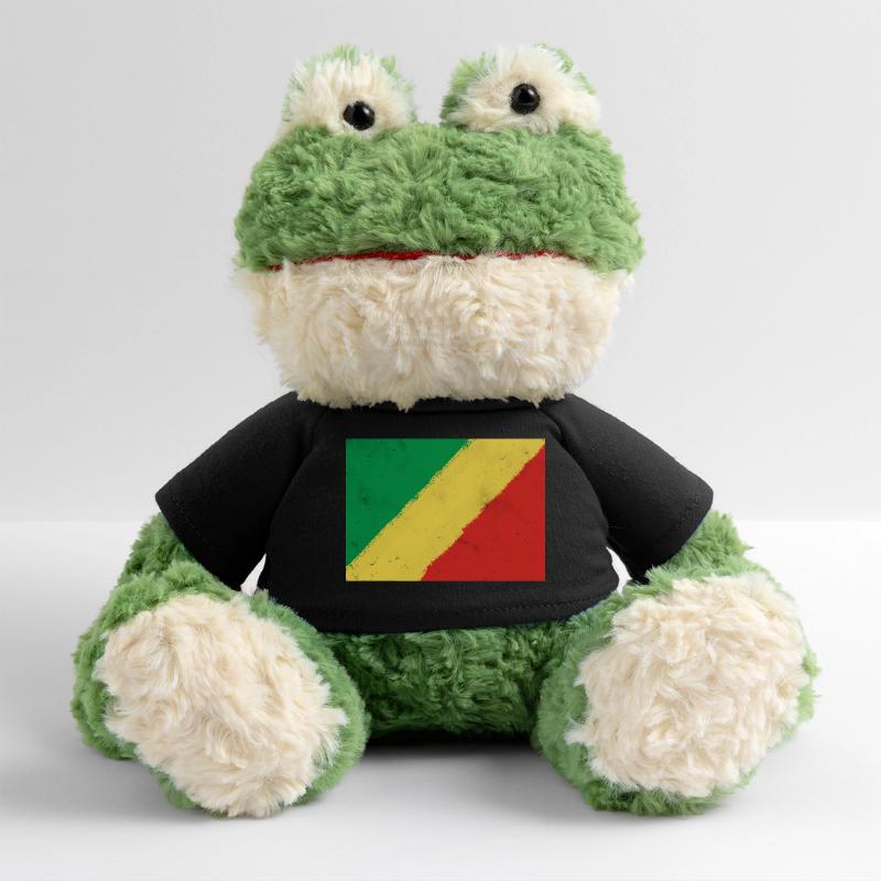 Drapeau de la République du Congo Grenouille Torge MiniFeet®