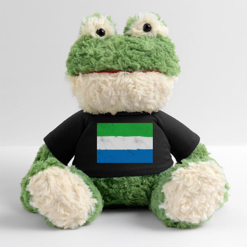 Drapeau de la Sierra Leone Grenouille Torge MiniFeet®