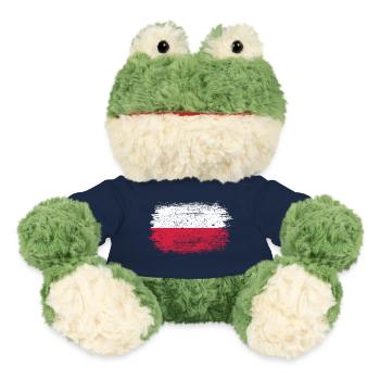 Pinselstrich "Flagge polieren" - MiniFeet® Frosch Torge - French Navy - Vorne