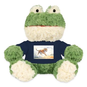 Tiger en action - Grenouille Torge MiniFeet® - bleu marine - Devant