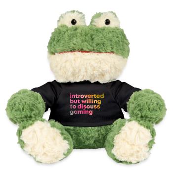 Spiel - MiniFeet® Frosch Torge - Schwarz - Vorne